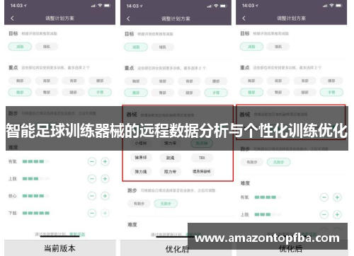 智能足球训练器械的远程数据分析与个性化训练优化